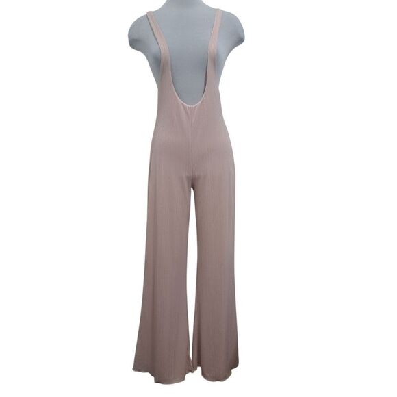 House Of Harlow 1960 X Revolve Morin City Boho Jumpsuit Pink - Picture 1 of 12